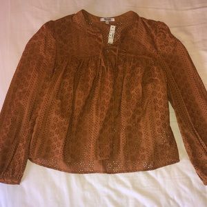 Madewell Floral Top